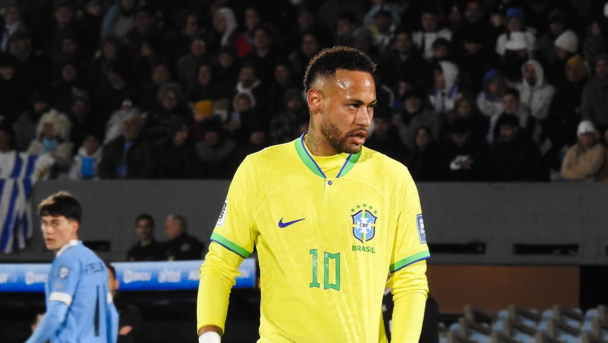 Neymar em Brasil x Uruguai