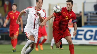A amizade prevaleceu no primeiro jogo entre S&eacute;rvia e Montenegro desde a separa&ccedil;&atilde;o dos pa&iacute;ses