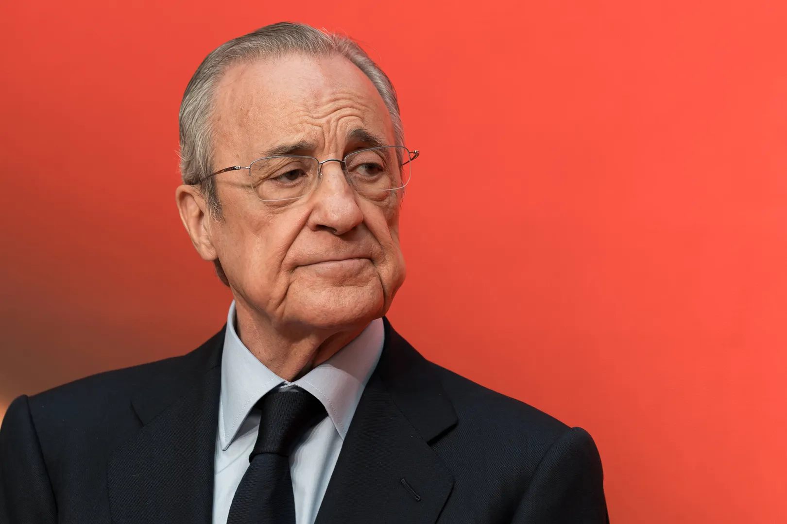 Florentino Perez &eacute; presidente do Real Madrid.