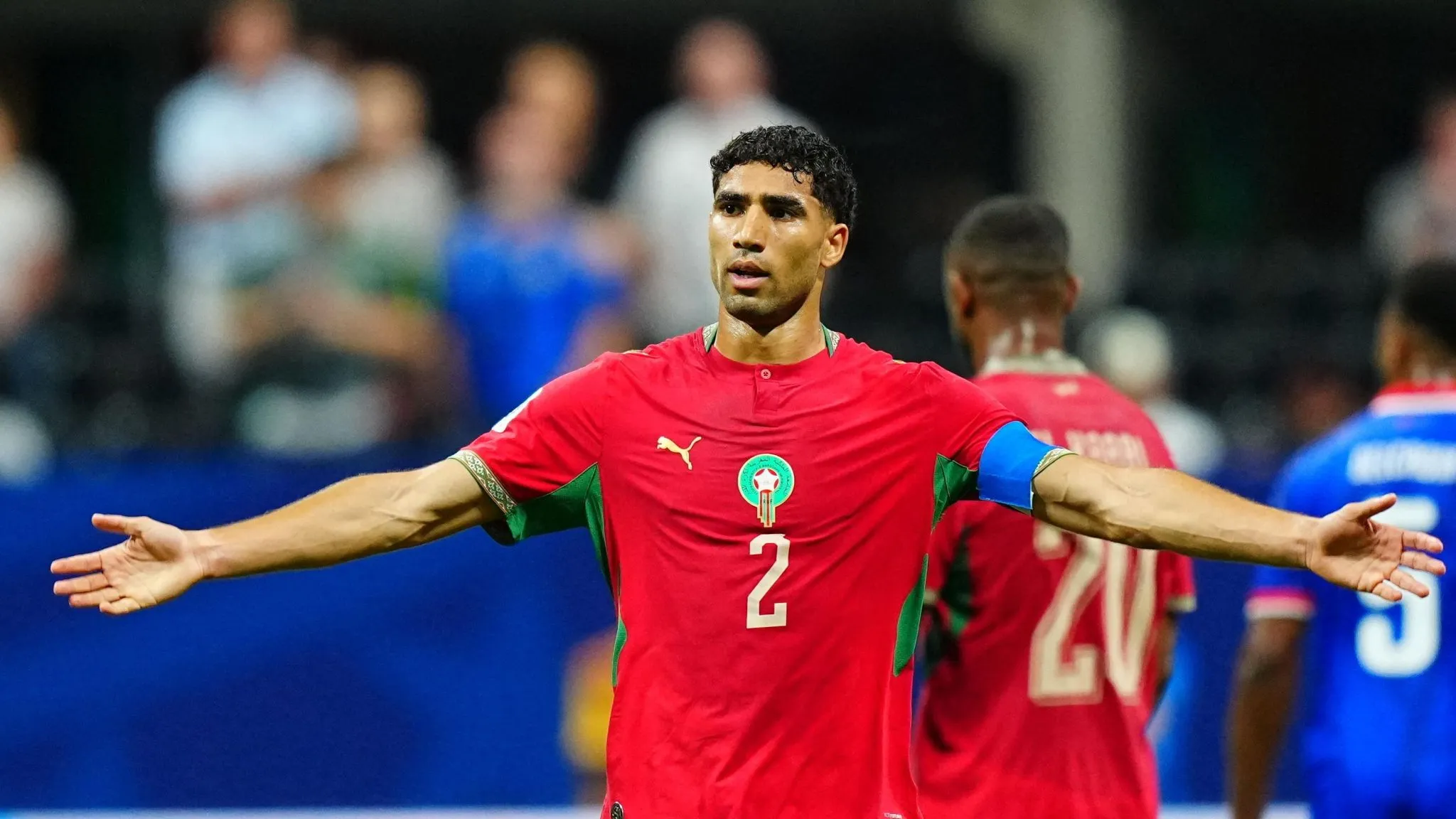 Marrocos 4 x 2 Haiti: Hakimi comanda vit&oacute;ria marroquina, mas caribenhos t&ecirc;m motivos para comemorar