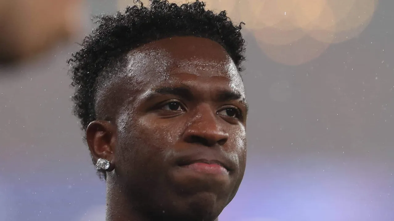 Vinícius Júnior em ação pelo Real Madrid