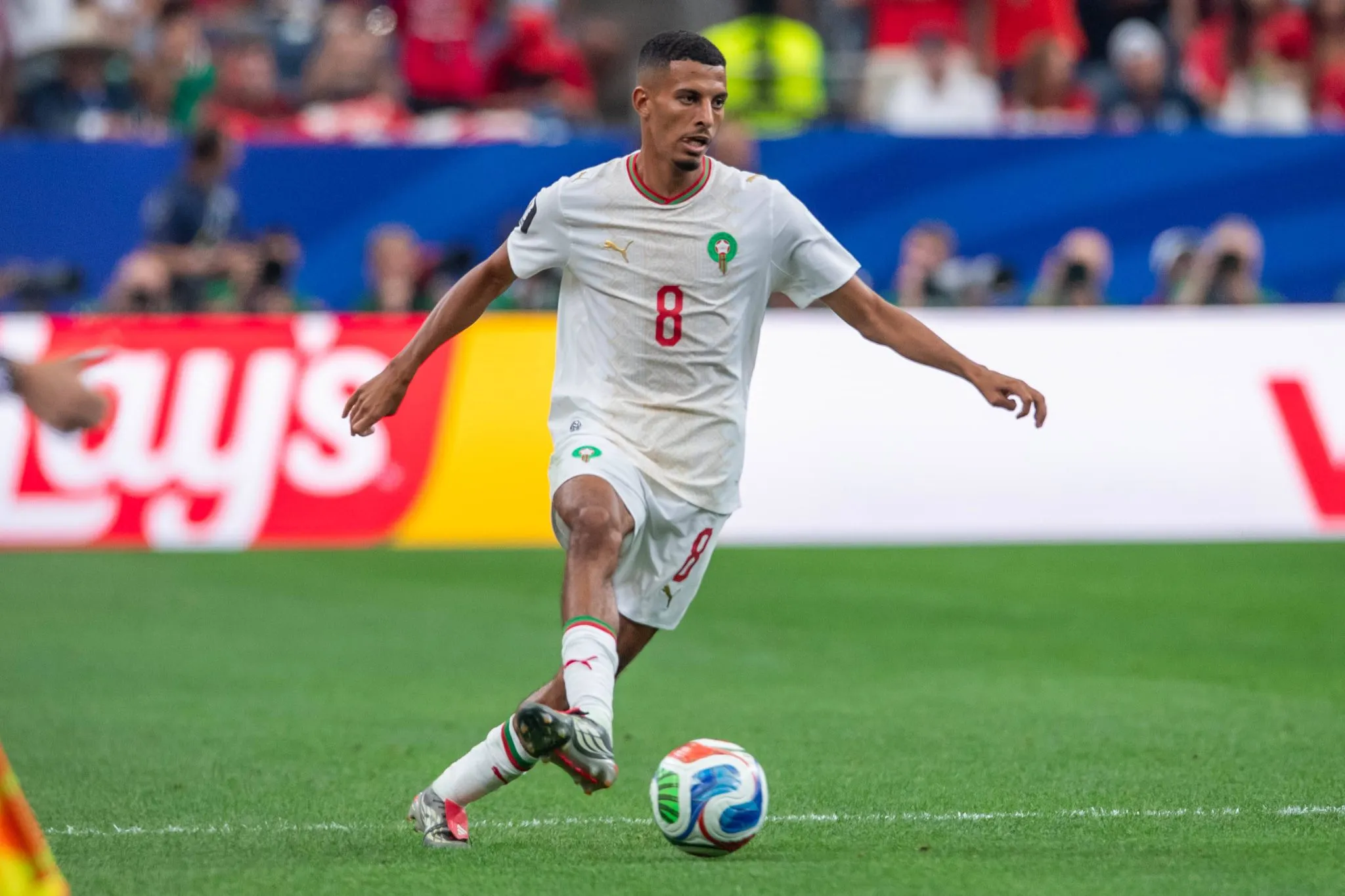 Ounahi abriu o placar para Marrocos contra o Canad&aacute;