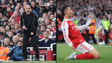 City &lsquo;anti-Guardiola&rsquo; quase basta para vencer o Arsenal, se n&atilde;o fosse gola&ccedil;o de Martinelli
