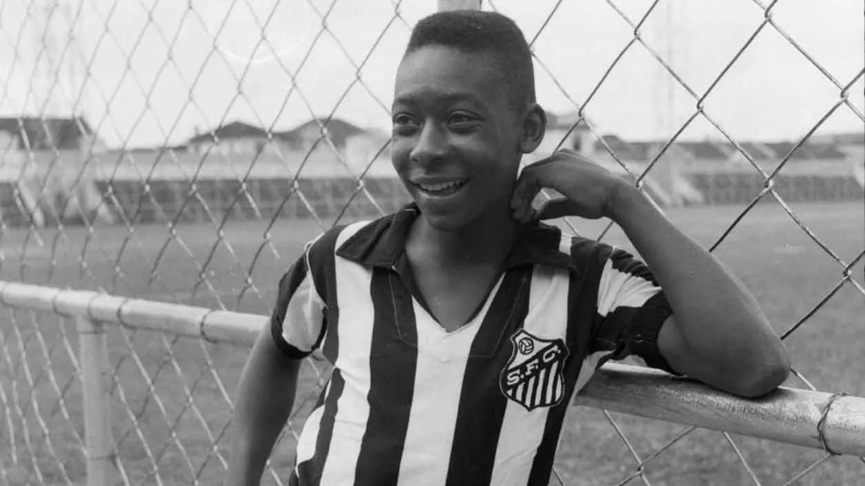 O pren&uacute;ncio da mais sublime hist&oacute;ria: quando Pel&eacute; fez seu primeiro gol
