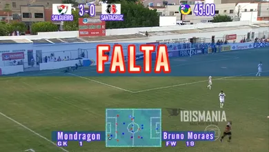 Fizeram uma vers&atilde;o ISS do carrinho de Bruno Moraes no goleiro, e ficou simplesmente genial