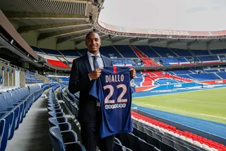 Com Diallo, PSG mant&eacute;m filosofia diferente no mercado e encorpa ainda mais seu elenco