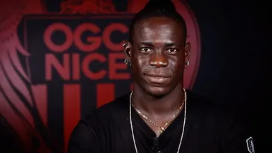 Balotelli ressalta que novo t&eacute;cnico Patrick Vieira foi crucial para sua perman&ecirc;ncia no Nice