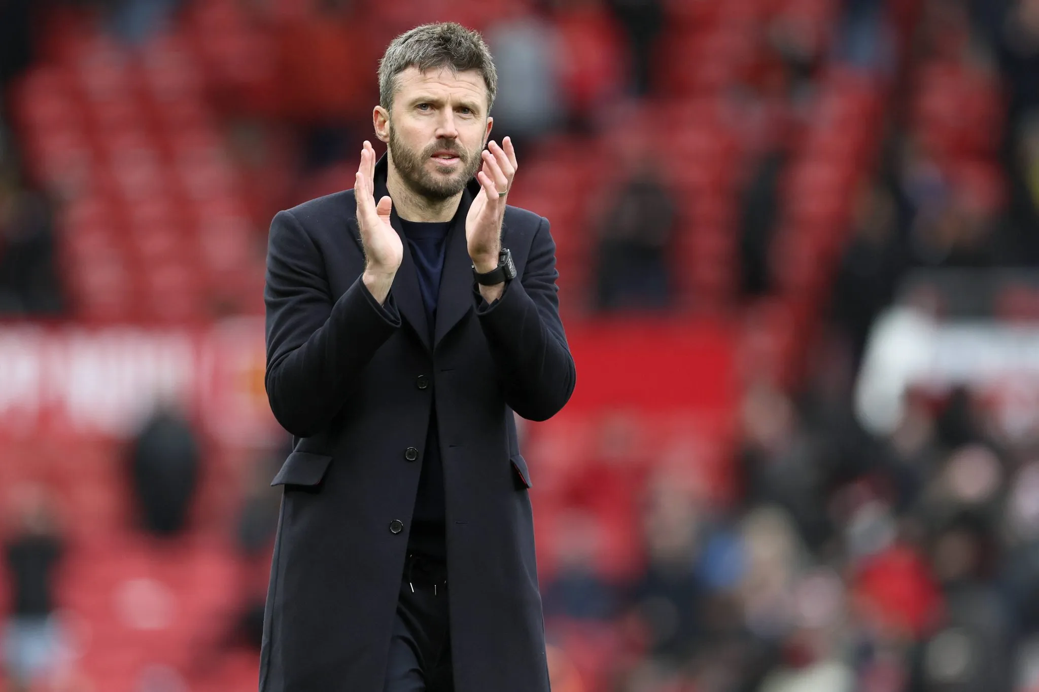 Michael Carrick, t&eacute;cnico do Manchester United