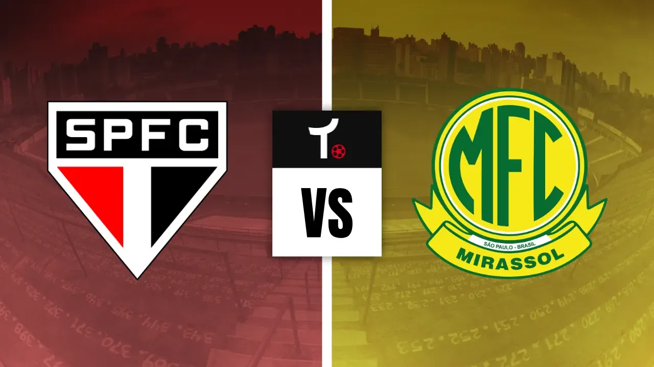 São Paulo x Mirassol – Palpites, notícias e odds (25/04)