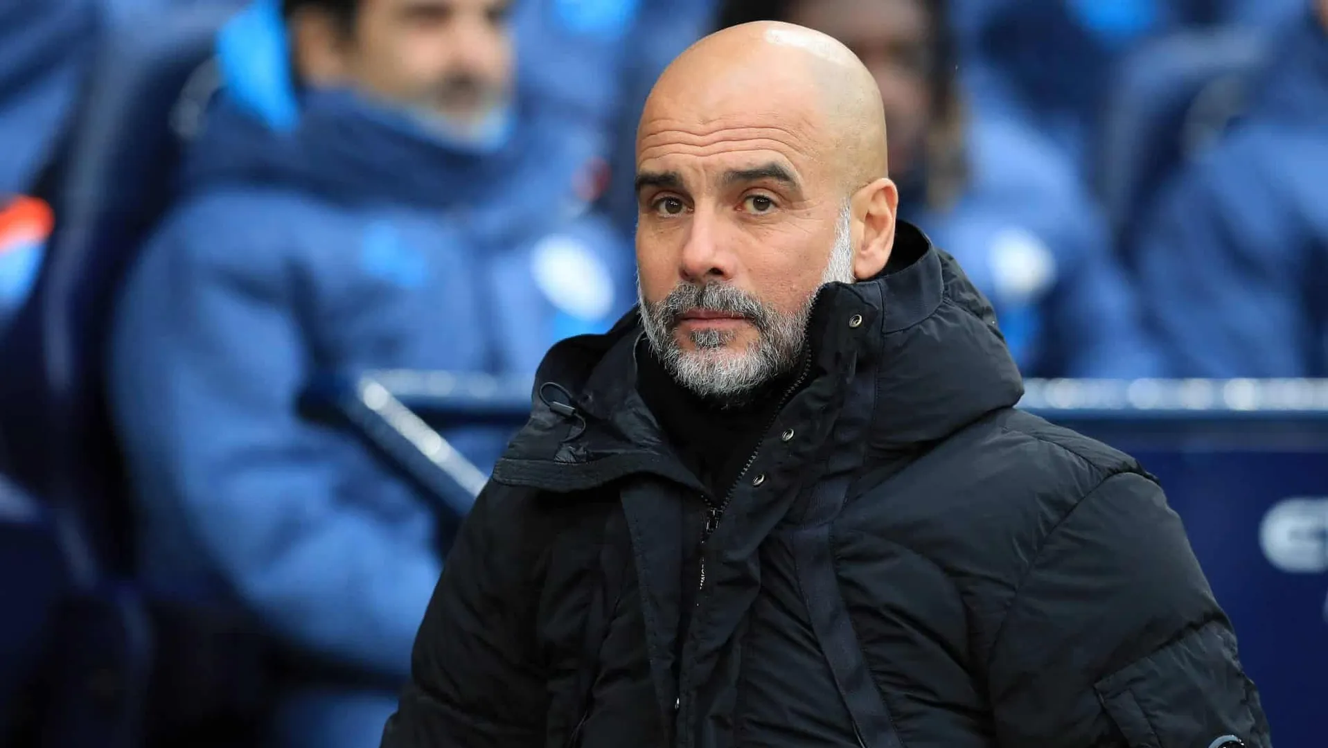 Pep Guardiola, t&eacute;cnico do Manchester City 