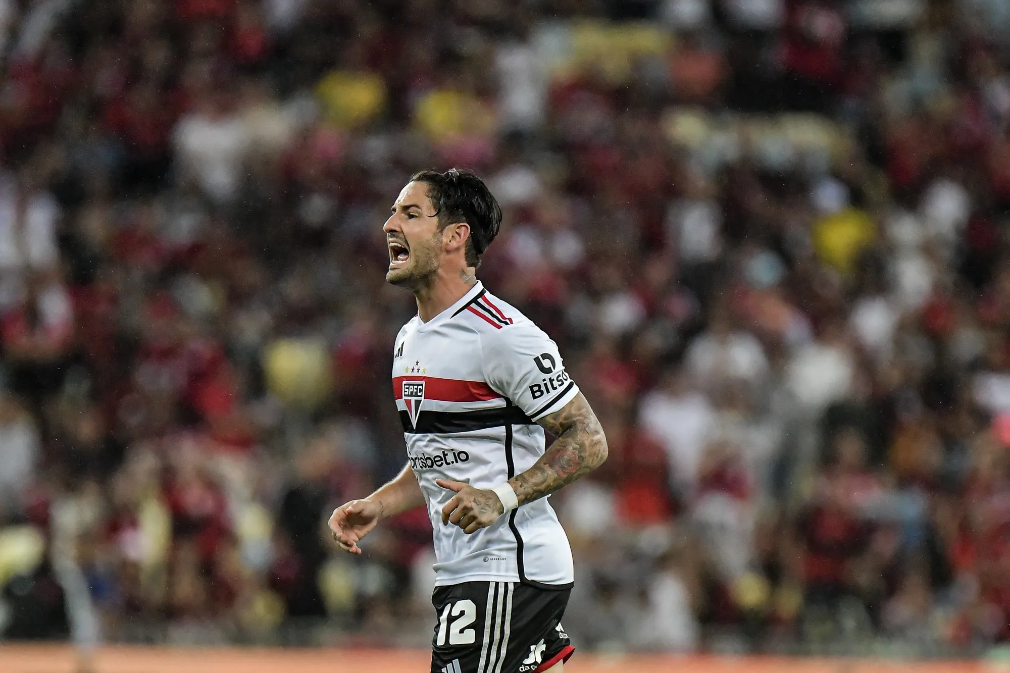 Acabou o amor? Pato fica escanteado no S&atilde;o Paulo mesmo ap&oacute;s les&atilde;o&nbsp;de&nbsp;Calleri