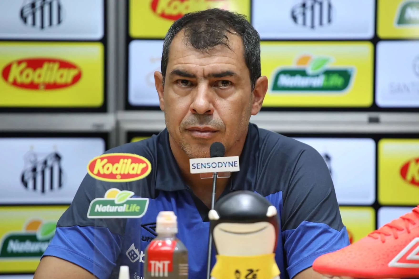 &lsquo;N&atilde;o merecemos ganhar o jogo&rsquo;: Carille desaprova atua&ccedil;&atilde;o do Santos no empate com o Mirassol