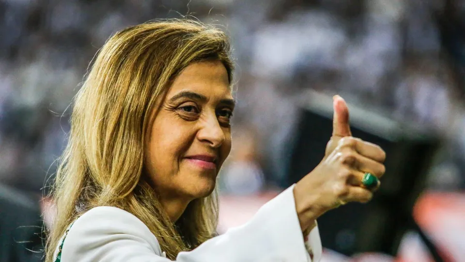 Leila Pereira desejou felicidades ao jogador no futuro clube