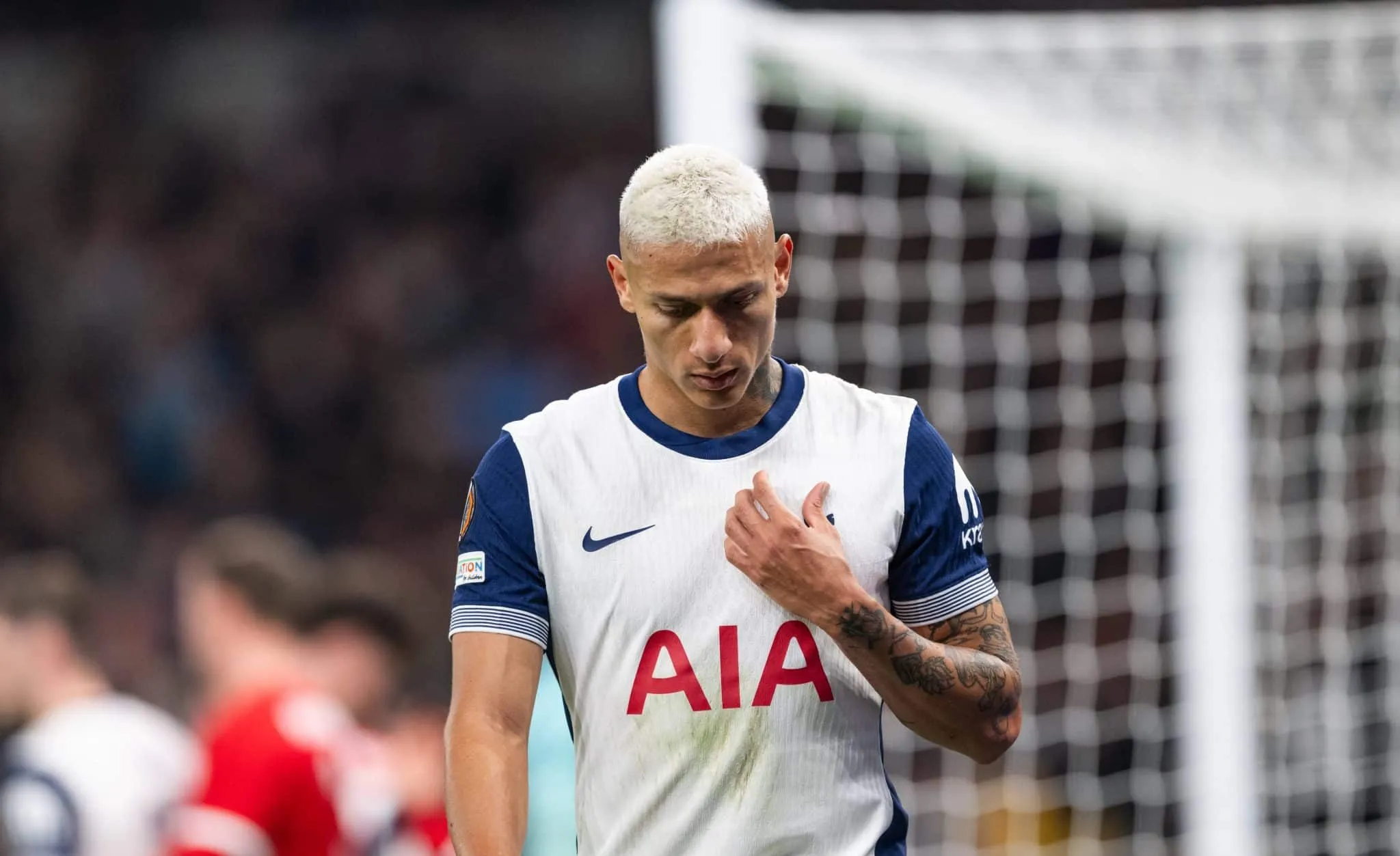 Richarlison n&atilde;o deve jogar mais em 2024