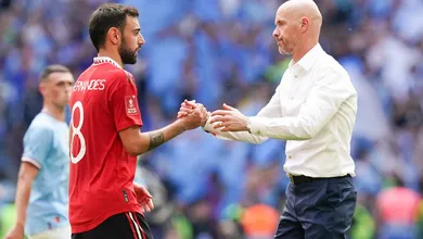 Entenda por que ten Hag quer usar Bruno Fernandes como atacante no Manchester United