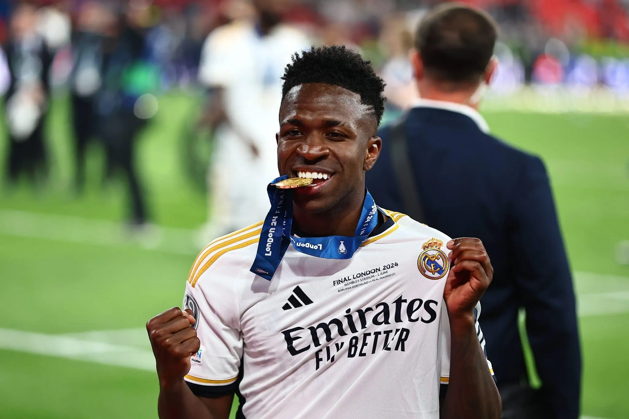 T&iacute;tulo da Espanha ajuda Vinicius Junior na disputa pela Bola de Ouro