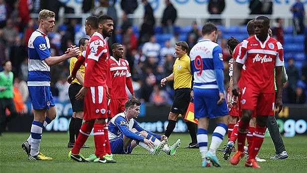O jogo mais melanc&oacute;lico da PL afunda Reading e QPR