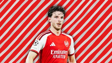 Declan Rice, do Arsenal: &lsquo;Voc&ecirc;s sabem, adoraria v&ecirc;-lo ganhar a Bola de Ouro&rsquo;
