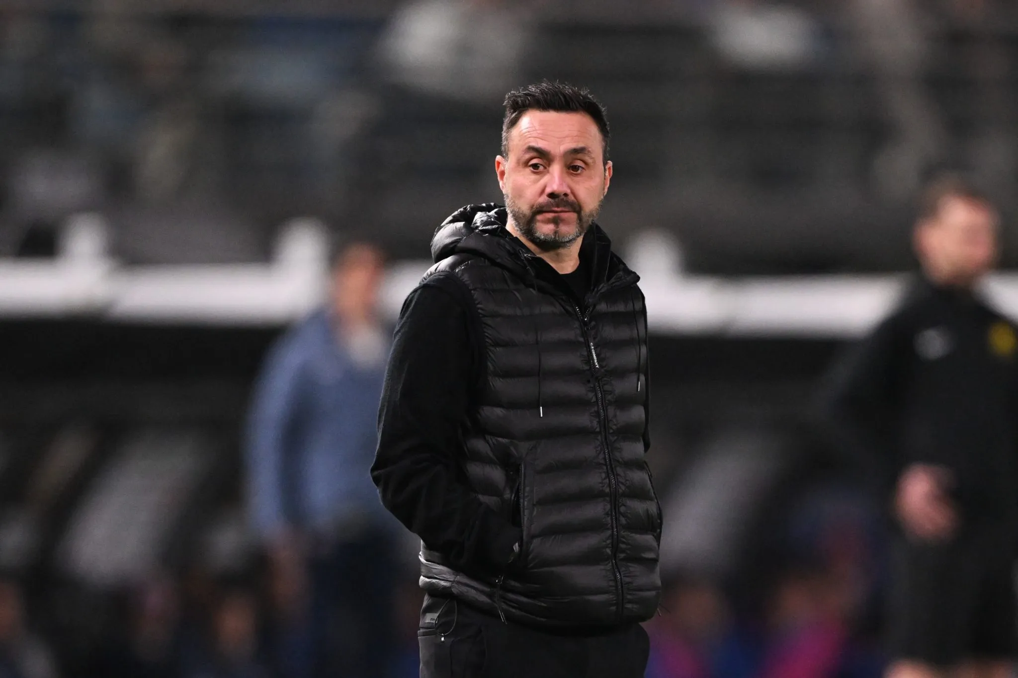 Roberto De Zerbi, t&eacute;cnico do Olympic de Marseille (Foto: Iconsport)