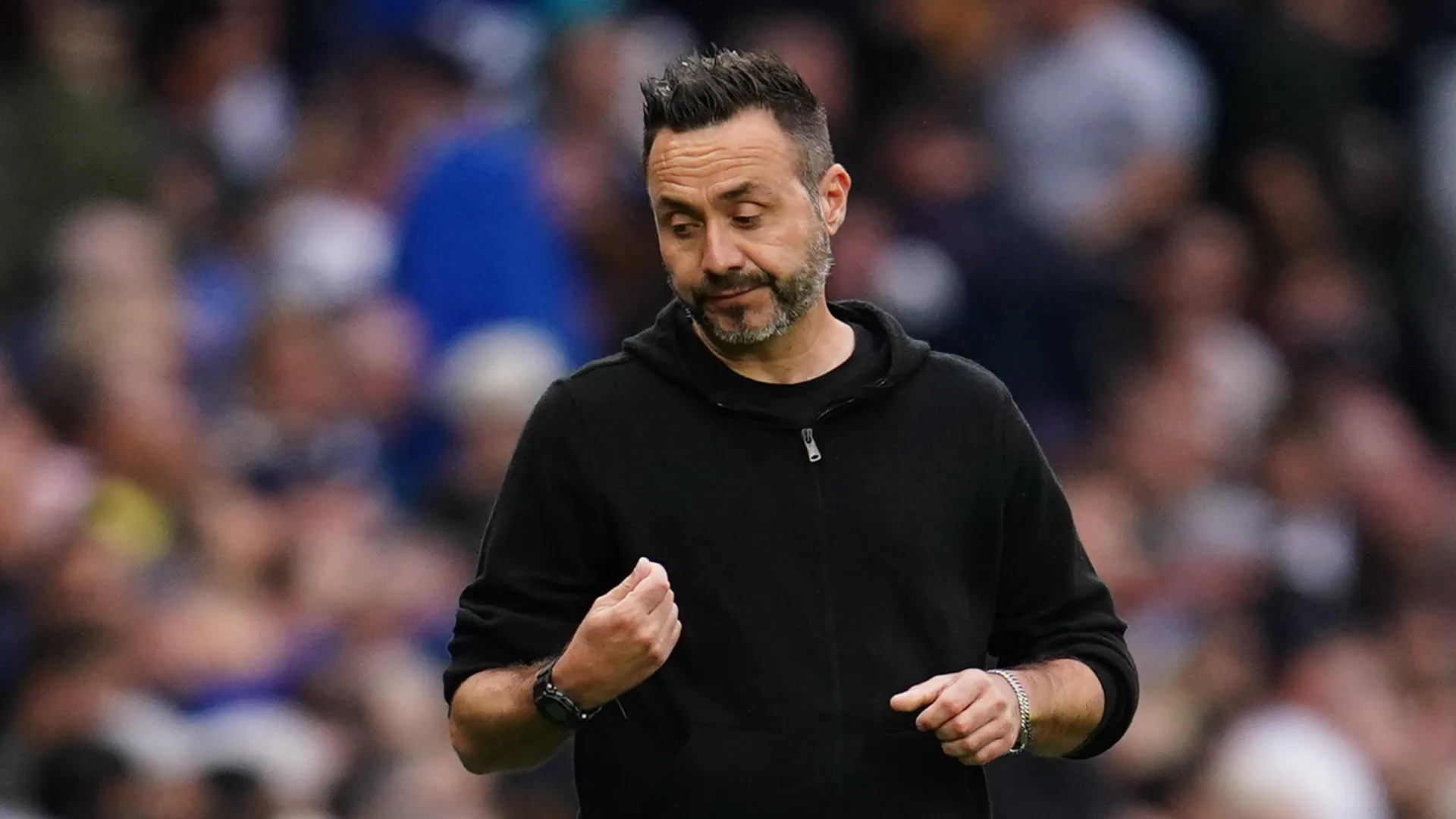 &lsquo;Isso se diz no vesti&aacute;rio&rsquo;: Postura de De Zerbi no Tottenham incomoda &iacute;dolo ingl&ecirc;s