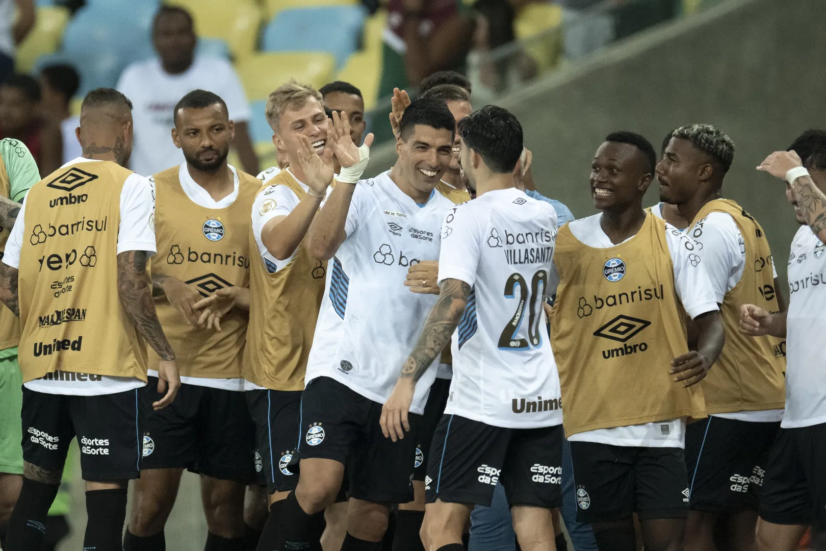 Luis Su&aacute;rez deixar&aacute; saudades no futebol brasileiro ap&oacute;s grande temporada pelo Gr&ecirc;mio - Foto: Icon sport