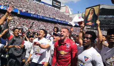 Justo em seu centen&aacute;rio, a LDU Quito se coroou campe&atilde; equatoriana ap&oacute;s oito anos de espera
