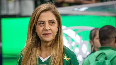 Leila blinda elenco do Palmeiras, vira p&aacute;gina e fala de patroc&iacute;nio e contrata&ccedil;&otilde;es