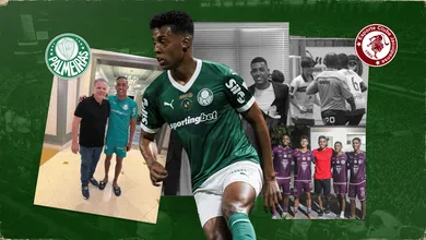 Prov&aacute;vel titular, Vanderlan iniciou rumo ao Palmeiras com febre e foi salvo por &lsquo;novo pai&rsquo;