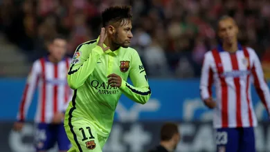 Na bola e nos nervos, Neymar desestabilizou o Atl&eacute;tico e ajudou o Bar&ccedil;a a avan&ccedil;ar na copa