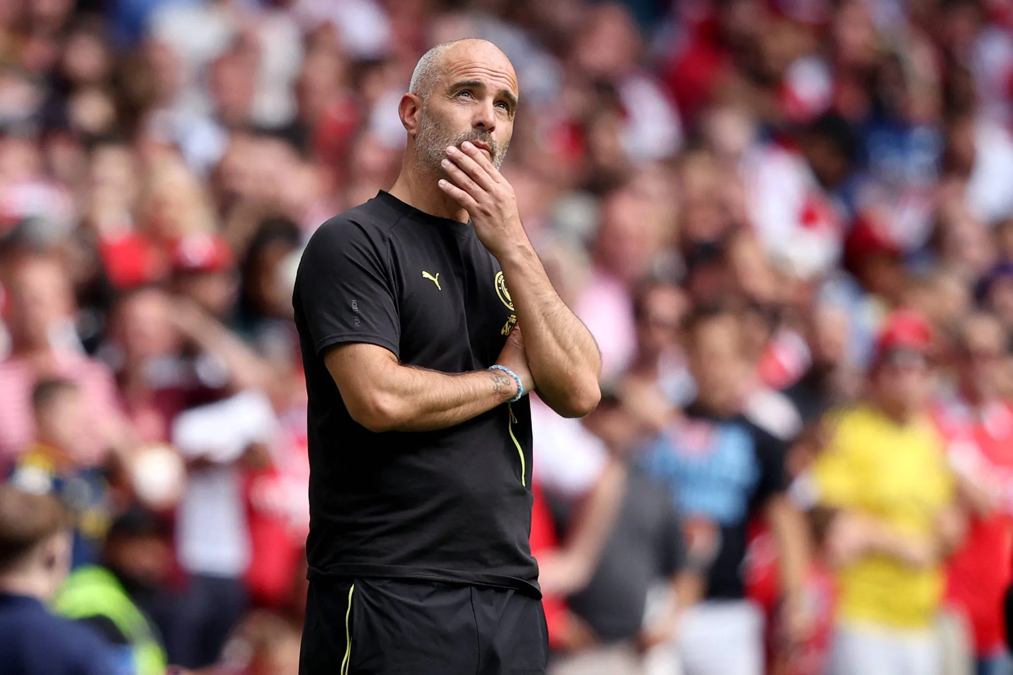 Enzo Maresca, t&eacute;cnico do Manchester City