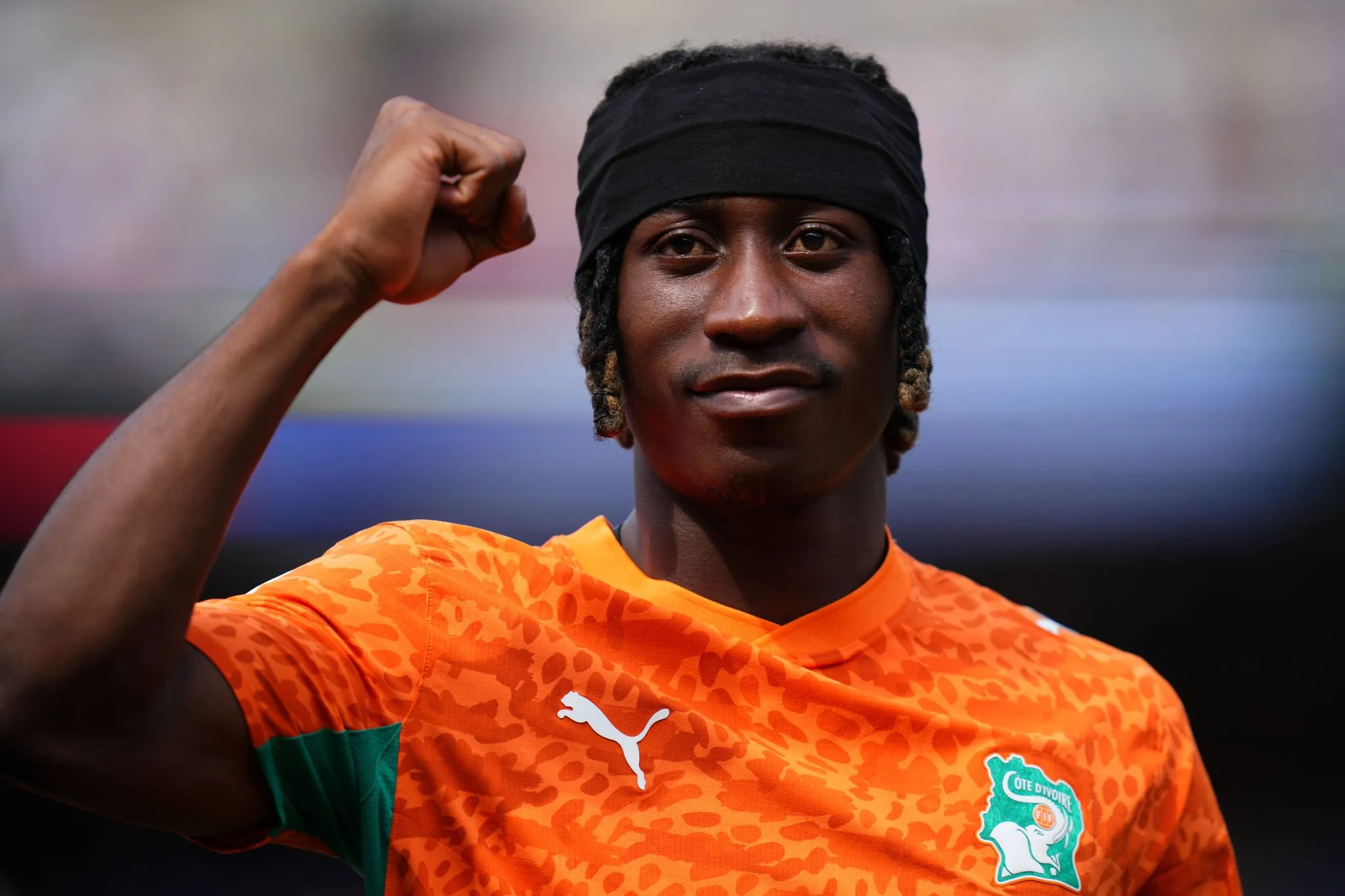 Yan Diomand&eacute;, atacante da Costa do Marfim