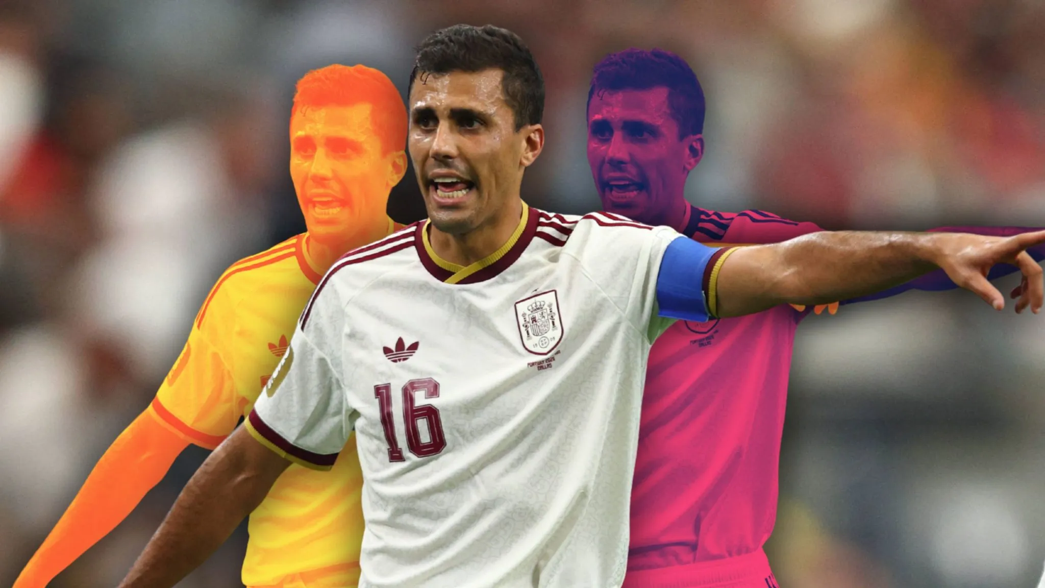 Rodri se transforma junto da Espanha em meio &agrave; Copa e precisa ser alvo para Fran&ccedil;a anular