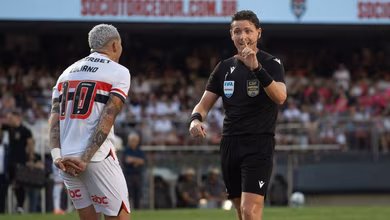 S&atilde;o Paulo de Crespo fica sem resposta para Palmeiras, mas &eacute; preciso falar da arbitragem
