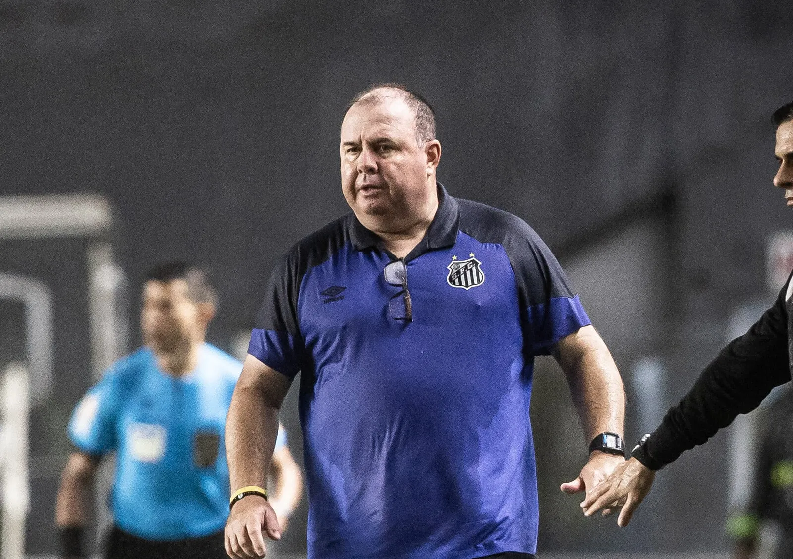 Para Marcelo Fernandes, p&ecirc;nalti para o Santos foi &lsquo;clar&iacute;ssimo&rsquo; e muda assunto para gol anulado