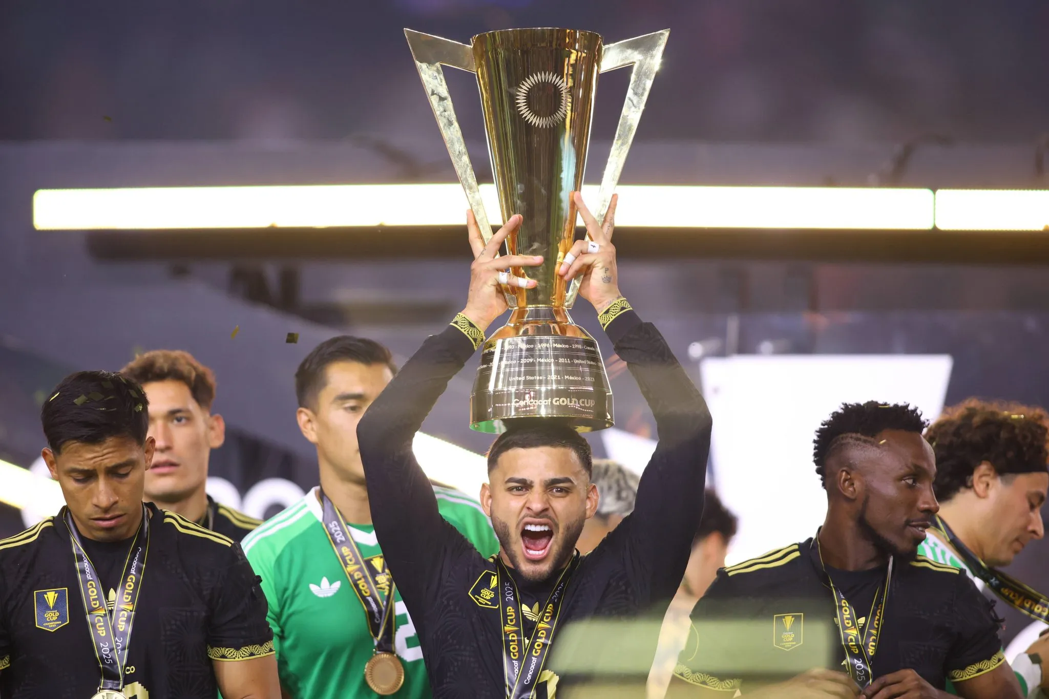 M&eacute;xico foi campe&atilde;o da Copa Oro em 2025. Foto: IMAGO/Straffon Images