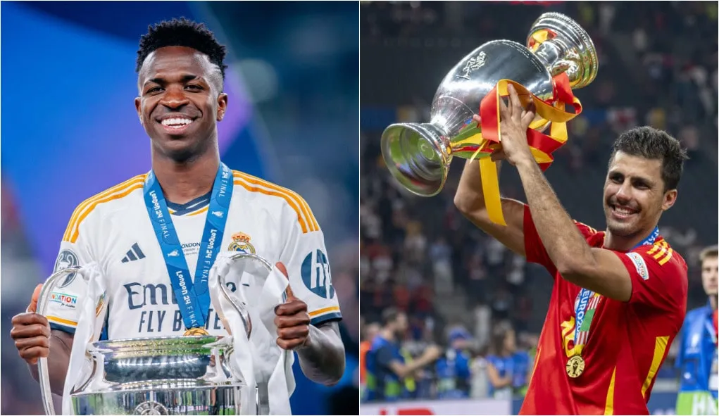 Vinicius Jr ou Rodri? Jogadores do Ajax se dividem ao escolher favorito para a Bola de Ouro