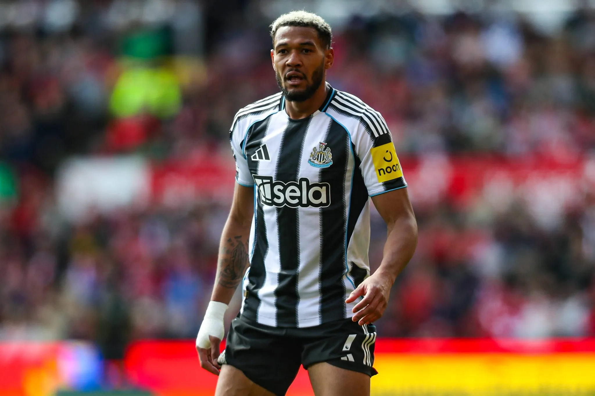 Joelinton em atuação pelo Newcastle (Foto: IMAGO / Every Second Media)