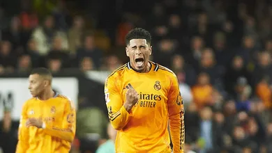 Vini Jr &eacute; expulso em Valencia, mas recebe apoio de Bellingham ap&oacute;s virada