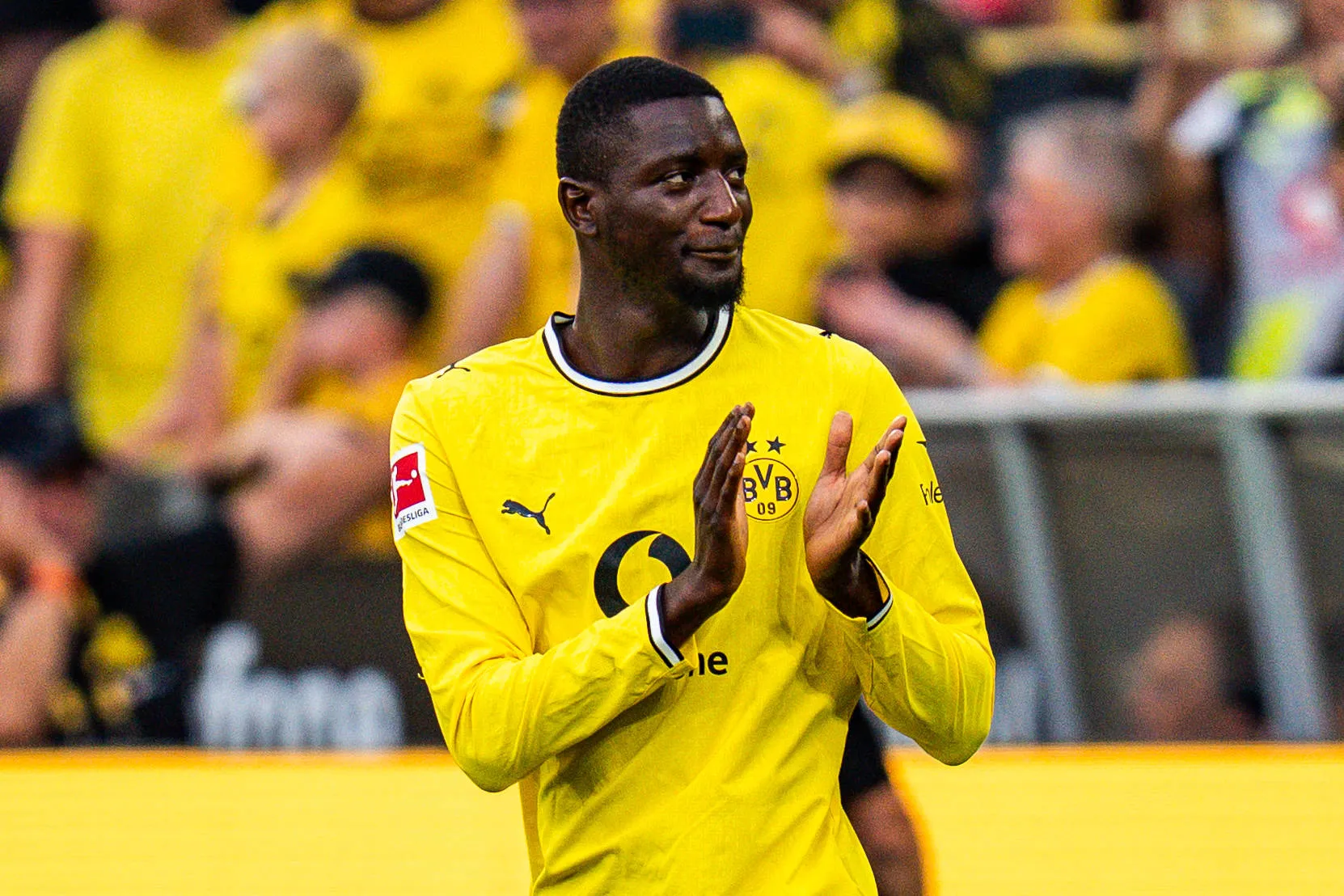 Serhou Guirassy em atua&ccedil;&atilde;o pelo Borussia Dortmund (Foto: IMAGO / Kirchner-Media)


