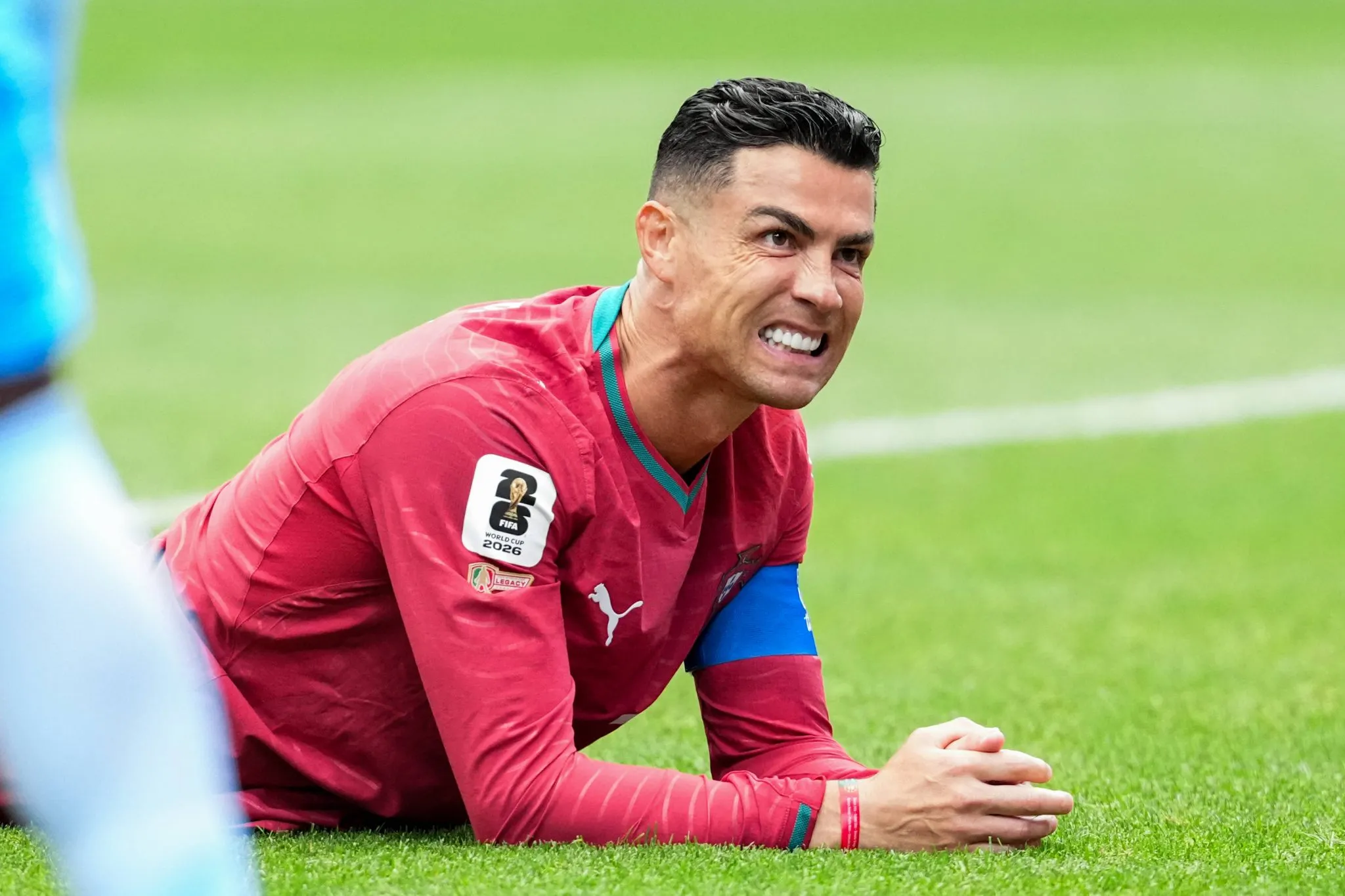 Cristiano Ronaldo lamenta chance em jogo de Portugal na Copa do Mundo