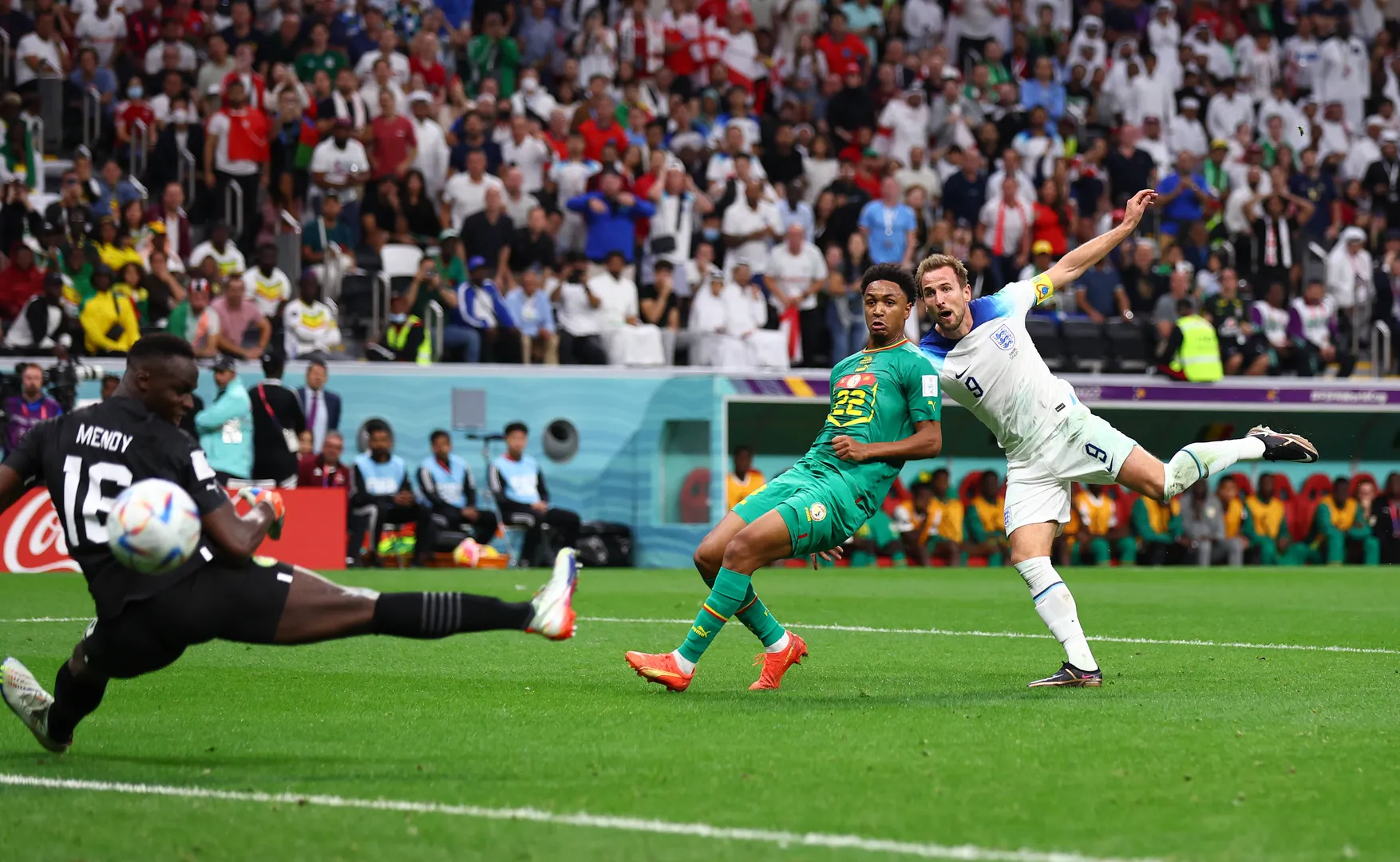 Foto: (Imago) - A Inglaterra eliminou Senegal nas oitavas da Copa do Mundo 2022