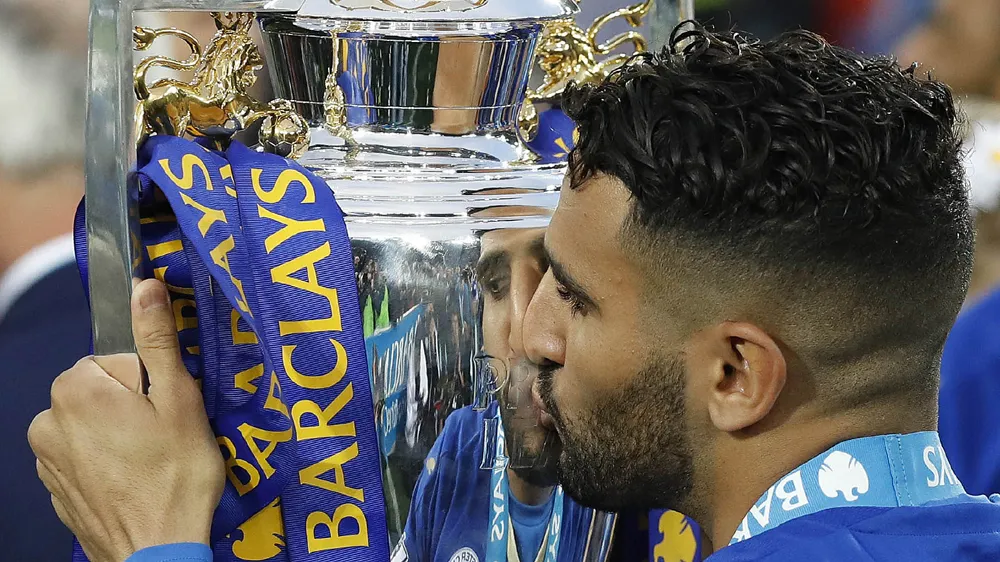 Mahrez, o craque do Leicester (Foto: AP)