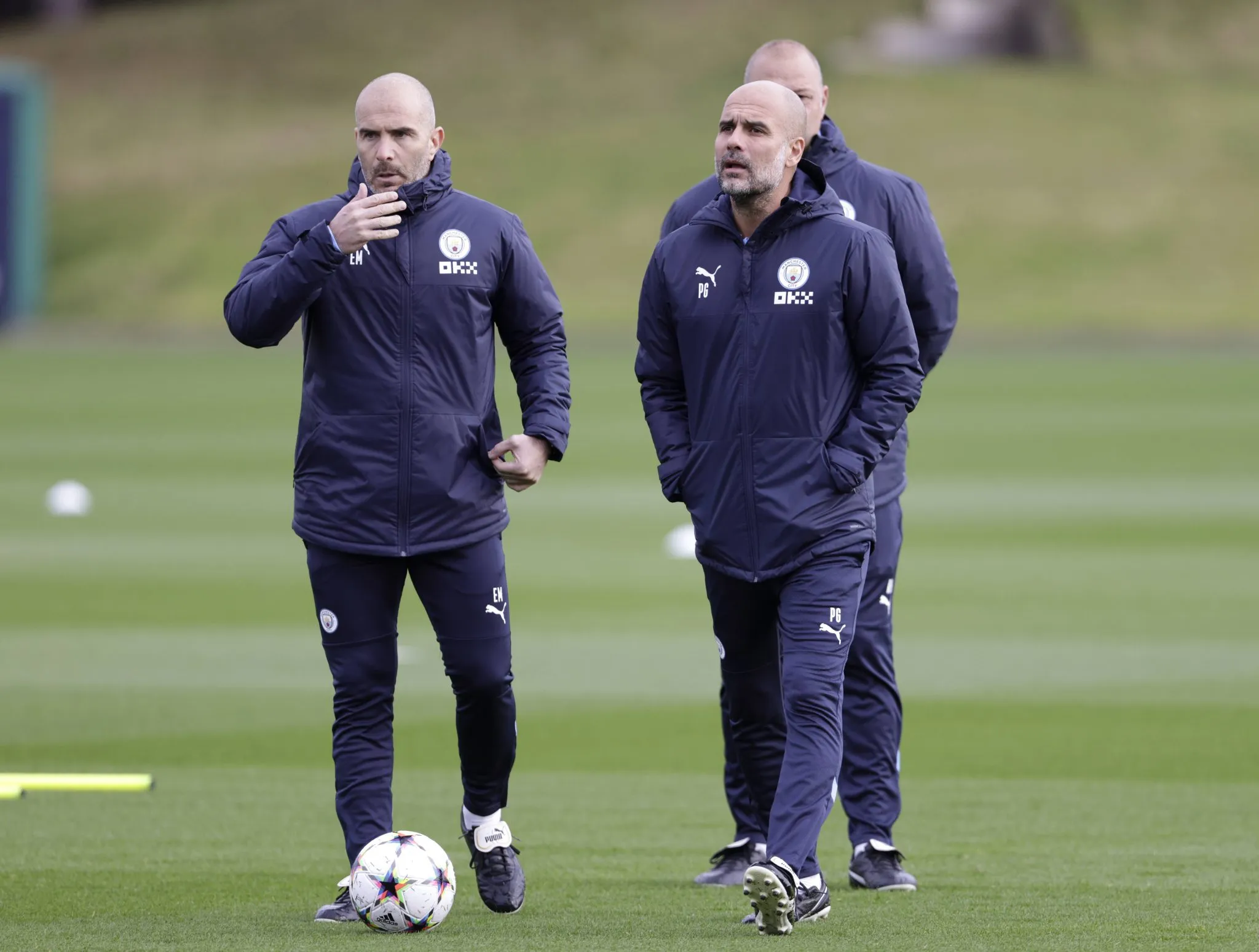 Enzo Maresca j&aacute; trabalhou com Pep Guardiola no Manchester City