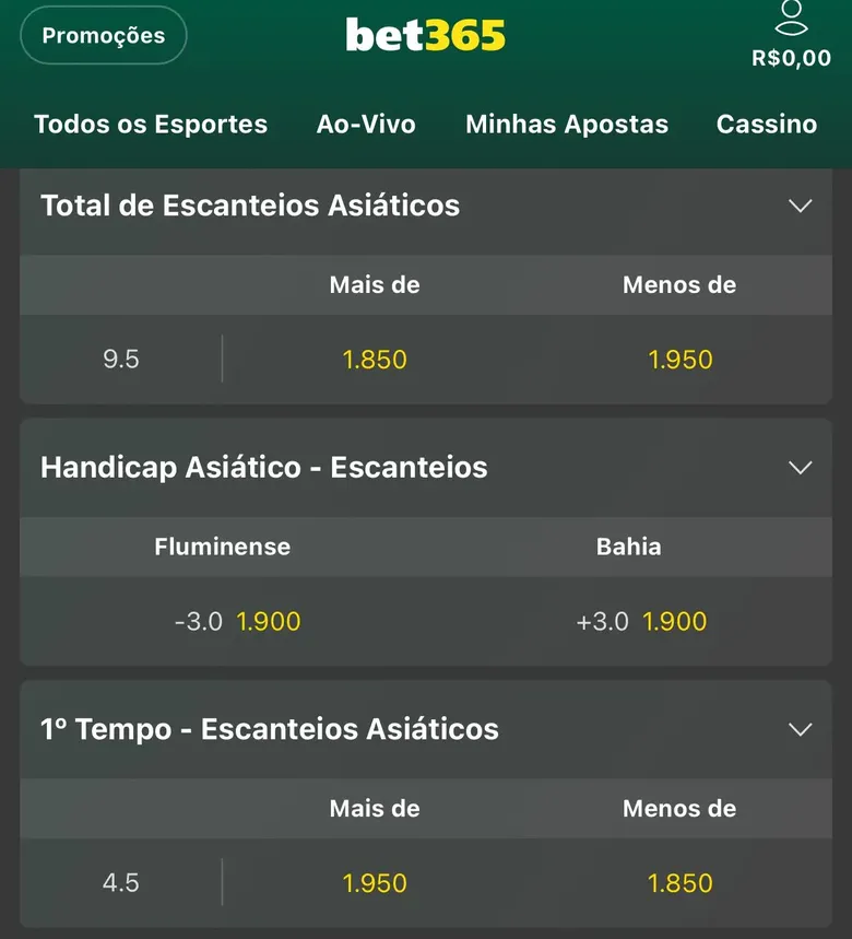 Escanteio asi&aacute;tico: como funciona e guia para apostar