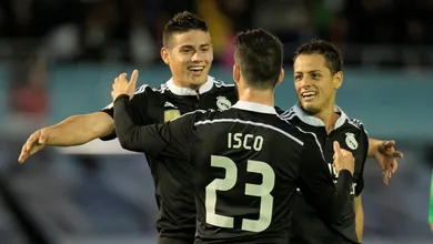 James vai assumindo a responsabilidade em um momento importante ao Real Madrid