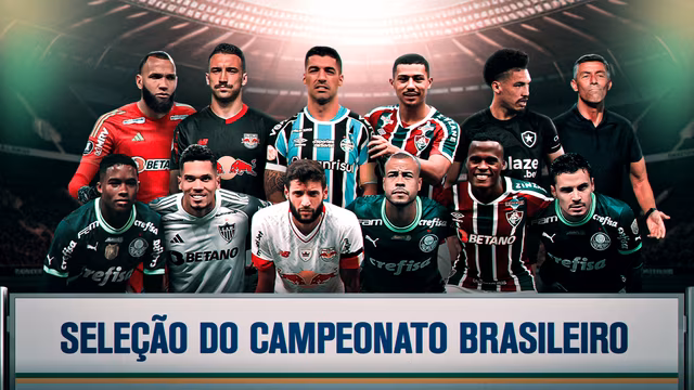 Esses s&atilde;o os melhores jogadores do Campeonato Brasileiro de 2023 &mdash; concorda?