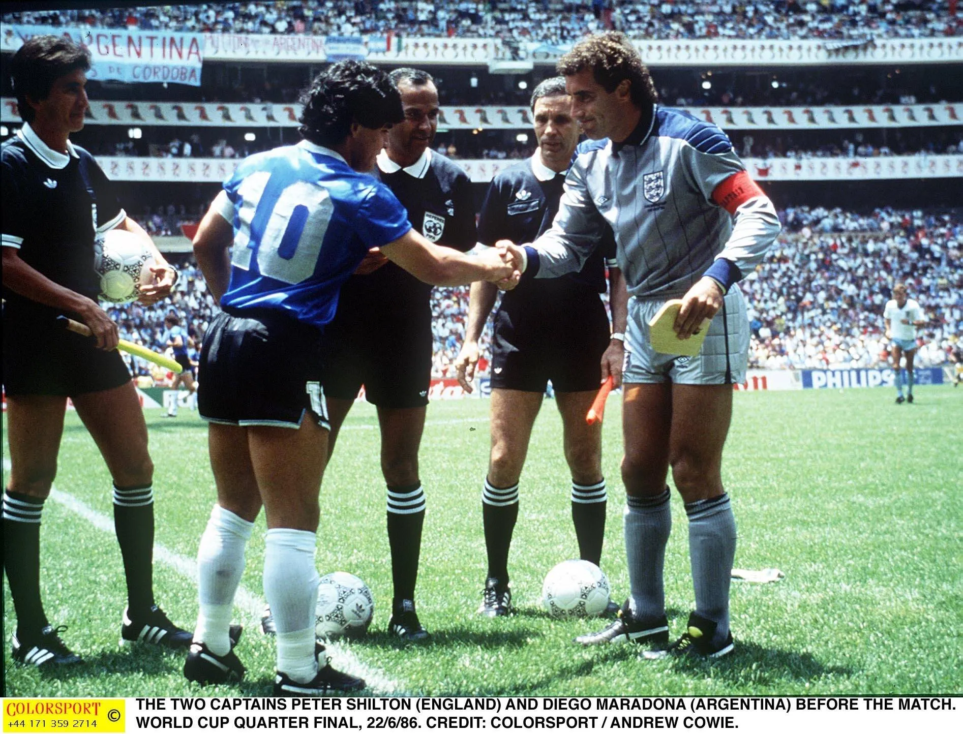 Argentina x Inglatera 1986