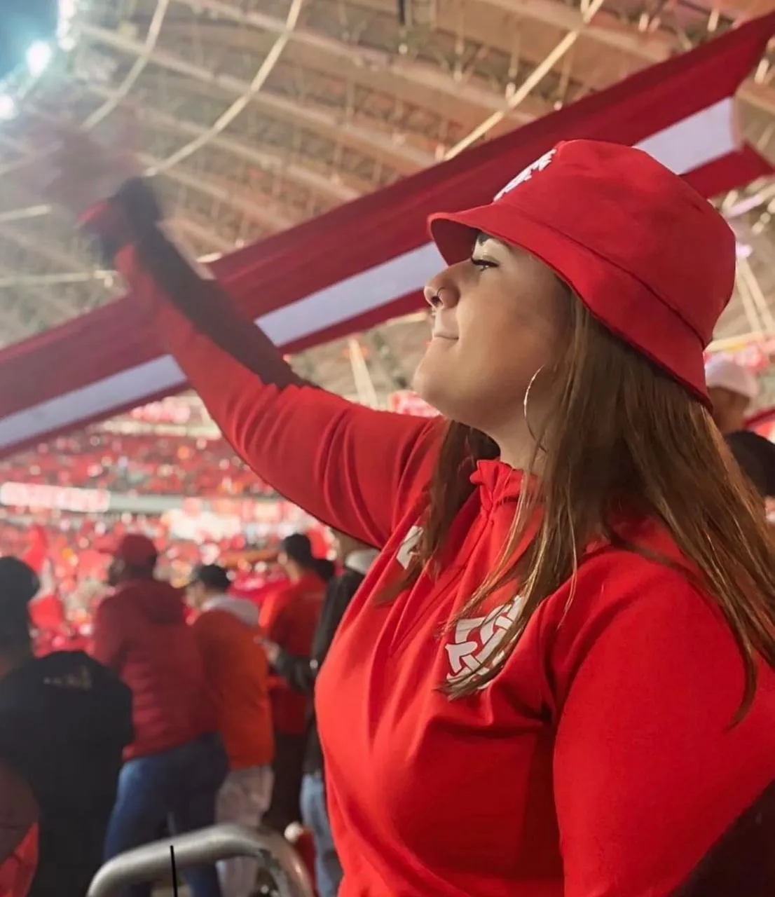 Liliana Kruger &eacute; torcedora do Internacional