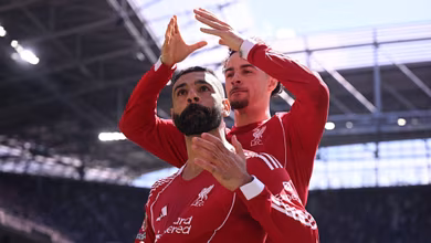 No &uacute;ltimo cl&aacute;ssico pelo Liverpool, Salah se coroa como rei e volta a ser carrasco do Everton