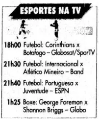 Estad&atilde;o - 22.11.97